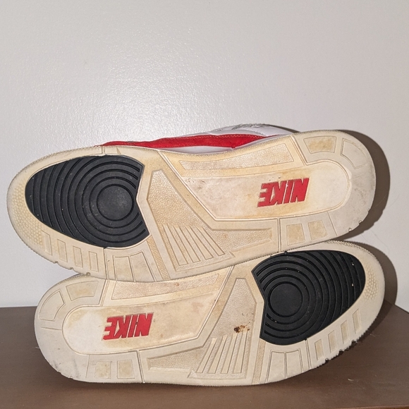 Nike Air Jordan 3 Retro "Tinker White/University Red" Men's 28.5 cm/US 10.5 - Picture 11 of 12